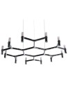 Step into Design Lampa wisząca CANDLES-12B chrom 106cm