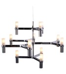 Step into Design Lampa wisząca CANDLES-12A chrom 75cm Step into Design Lampa wisząca CANDLES-12A chrom 75cm