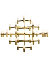 Step into Design Lampa wisząca CANDLES-30 złota 120cm