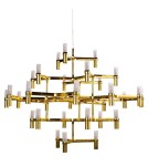 Step into Design Lampa wisząca CANDLES-30 złota 120cm Step into Design Lampa wisząca CANDLES-30 złota 120cm