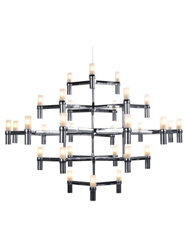 Step into Design Lampa wisząca CANDLES-30 chrom 120cm
