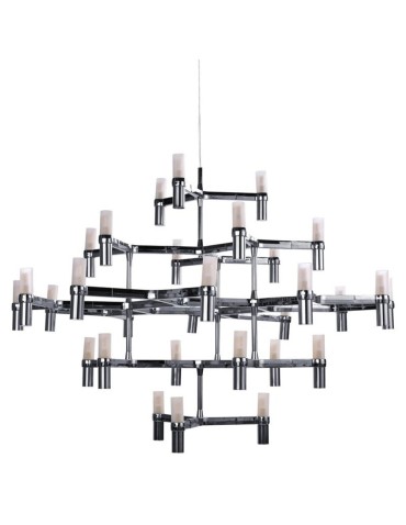 Step into Design Lampa wisząca CANDLES-30 chrom 120cm - produkt 2