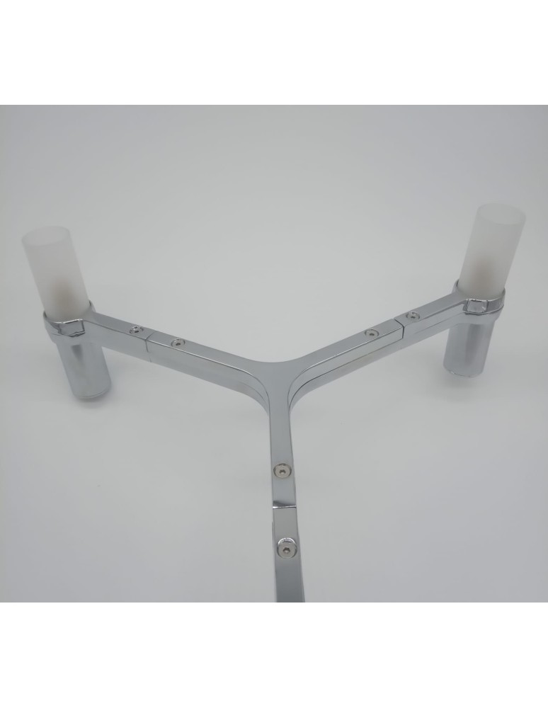 Step into Design Lampa wisząca CANDLES-30 chrom 120cm Step into Design Lampa wisząca CANDLES-30 chrom 120cm