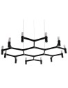 Step into Design Lampa wisząca CANDLES-12B czarna 106cm