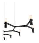 Step into Design Lampa wisząca CANDLES-12B czarna 106cm Step into Design Lampa wisząca CANDLES-12B czarna 106cm