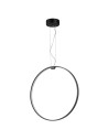 Step into Design Lampa wisząca ACIRCULO led czarna 60cm