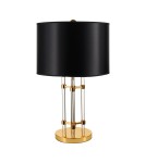 Lampy stołowe z abażurem - Step into Design Lampa stołowa EXCLUSIVO czarna 65cm - product 1