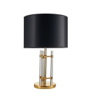 Lampy stołowe z abażurem - Step into Design Lampa stołowa EXCLUSIVO czarna 65cm - product 2