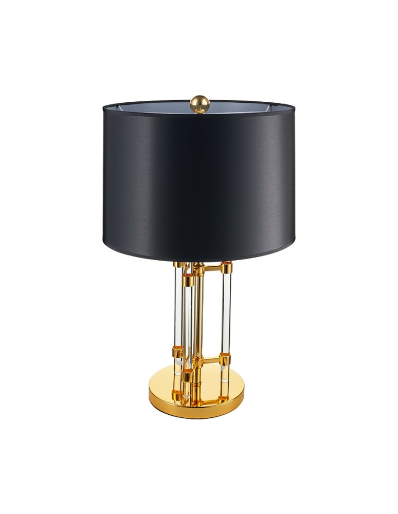 Step into Design Lampa stołowa EXCLUSIVO czarna 65cm