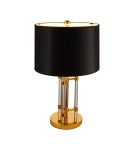 Lampy stołowe z abażurem - Step into Design Lampa stołowa EXCLUSIVO czarna 65cm - product 4