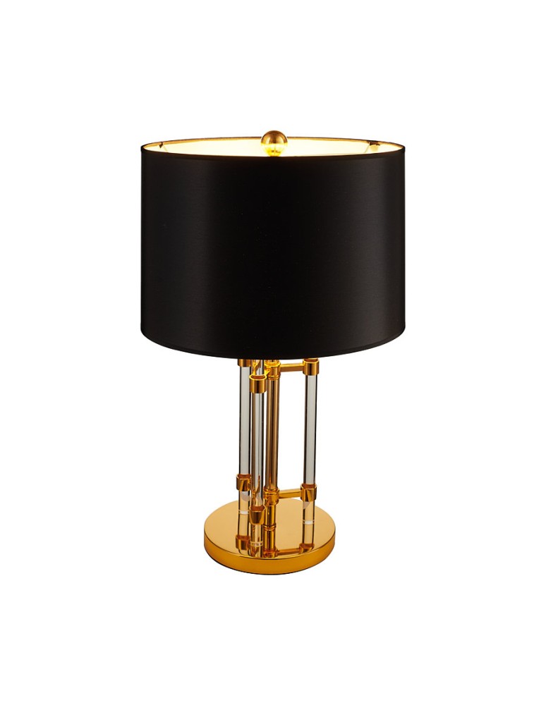 Step into Design Lampa stołowa EXCLUSIVO czarna 65cm