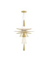 Step into Design Lampa wisząca SUSSO L złota 60cm 