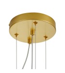 Step into Design Lampa wisząca SUSSO L złota 60cm Step into Design Lampa wisząca SUSSO L złota 60cm