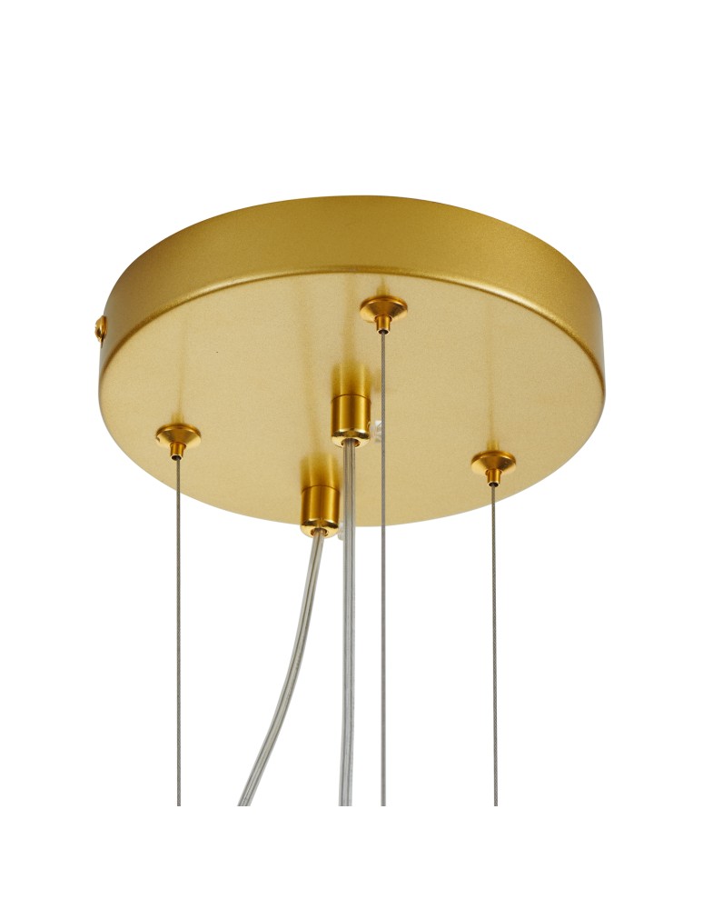 Step into Design Lampa wisząca SUSSO L złota 60cm Step into Design Lampa wisząca SUSSO L złota 60cm