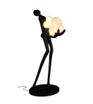 Lampy podłogowe designerskie - Step into Design Lampa podłogowa WOMAN czarna 180cm - product 4