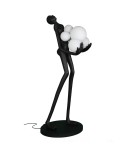 Lampy podłogowe designerskie - Step into Design Lampa podłogowa WOMAN czarna 180cm - product 6