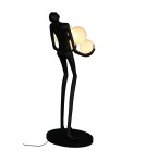 Lampy podłogowe designerskie - Step into Design Lampa podłogowa WOMAN czarna 180cm - product 9