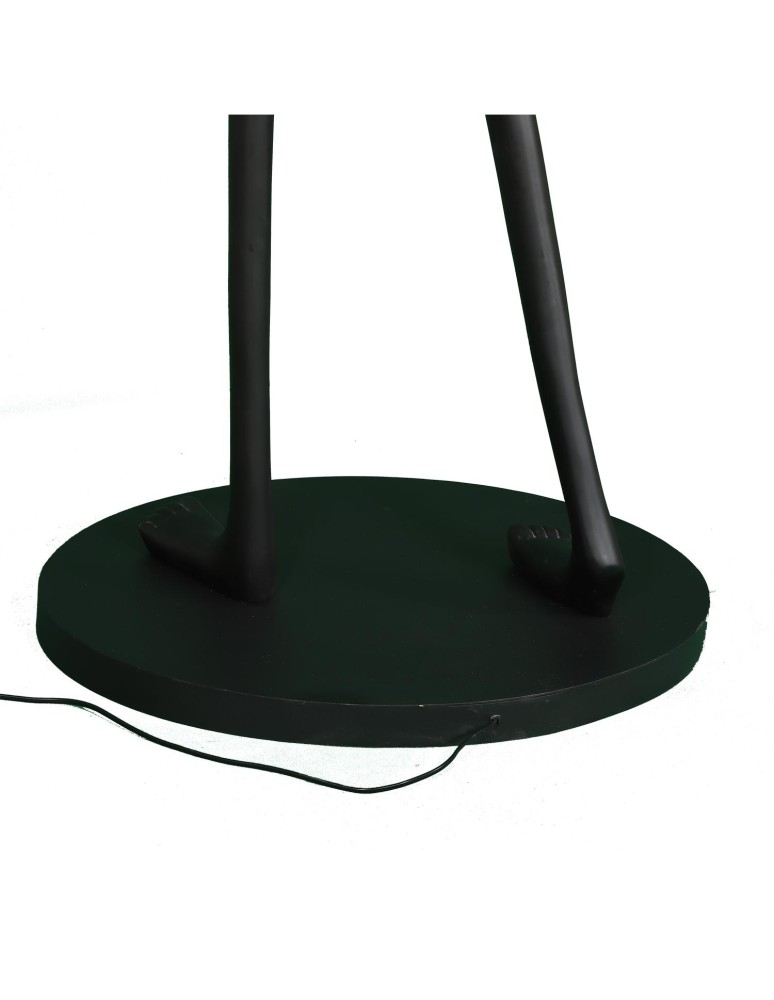 Step into Design Lampa podłogowa WOMAN czarna 180cm