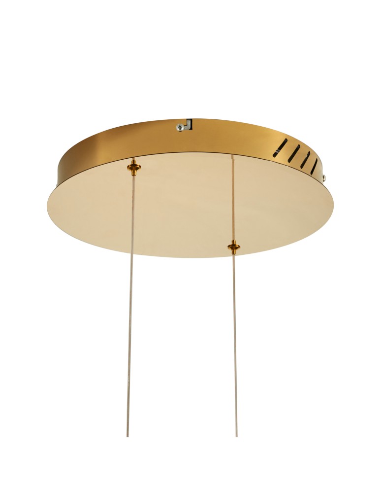 Step into Design Lampa wisząca CIRCLE 80+80 LED złoty połysk na 1 podsufitce