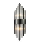 Kinkiety glamour - Step into Design Lampa ścienna DRACO czarna 60cm - product 1