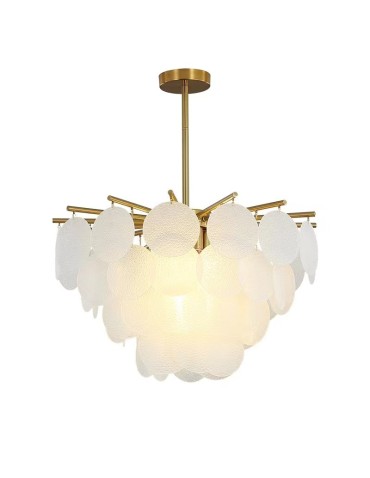 Step into Design Lampa wisząca FIORE biała 60cm