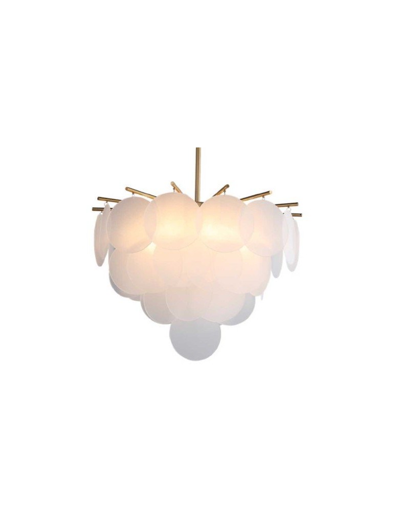 Step into Design Lampa wisząca FIORE biała 60cm Step into Design Lampa wisząca FIORE biała 60cm