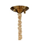 Step into Design Lampa wisząca SECRET biało złota 80cm Step into Design Lampa wisząca SECRET biało złota 80cm