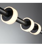 Step into Design Lampa wisząca RINGO LED czarna 150cm Step into Design Lampa wisząca RINGO LED czarna 150cm