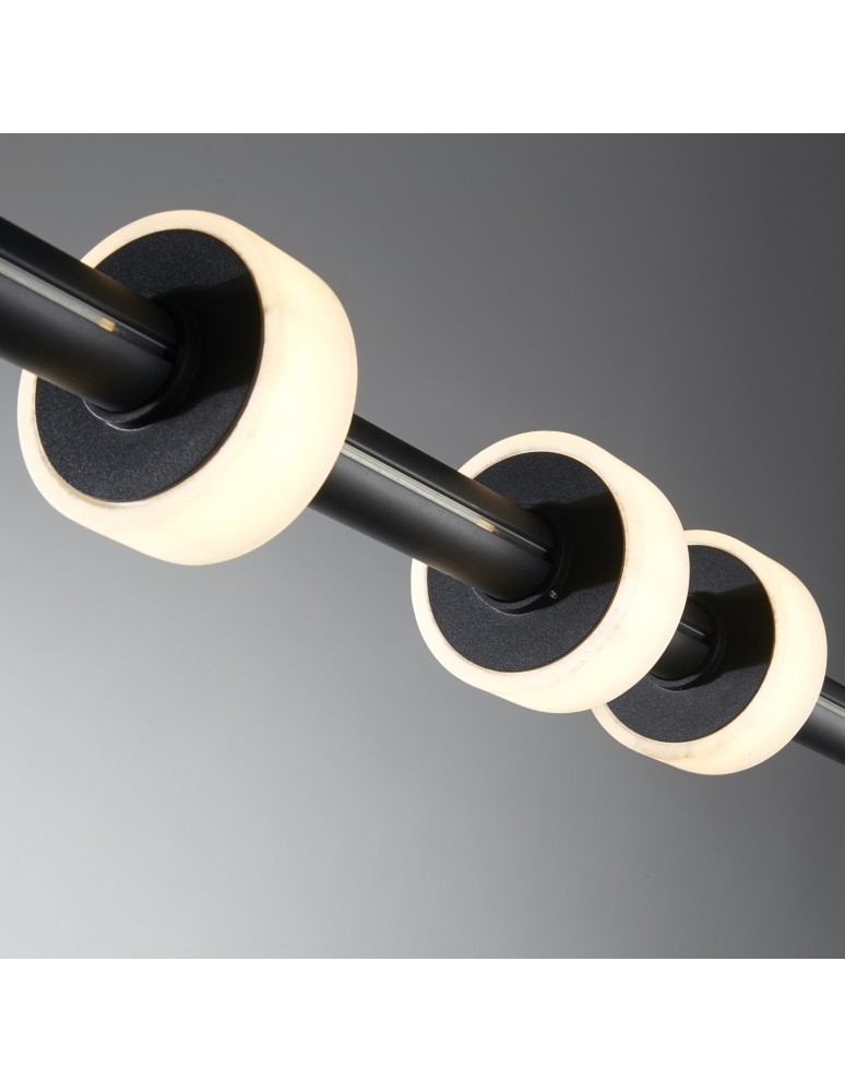 Step into Design Lampa wisząca RINGO LED czarna 150cm Step into Design Lampa wisząca RINGO LED czarna 150cm