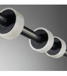 Step into Design Lampa wisząca RINGO LED czarna 150cm Step into Design Lampa wisząca RINGO LED czarna 150cm