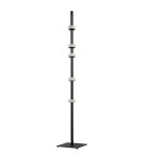 Lampy podłogowe designerskie - Step into Design Lampa podłogowa RINGO czarna 182cm  - product 1