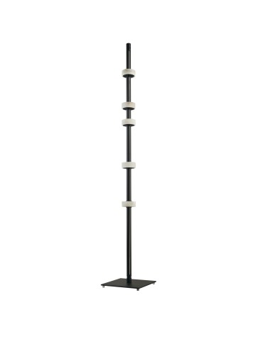 Step into Design Lampa podłogowa RINGO czarna 182cm