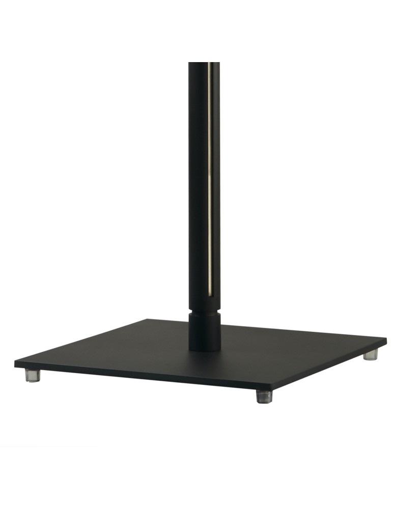 Lampy podłogowe designerskie - Step into Design Lampa podłogowa RINGO czarna 182cm  - product kolory-swiatla.pl 3