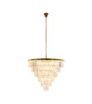 Lampy wiszące kryształowe - Step into Design Lampa wisząca SPLENDORE złota 100cm - product 4