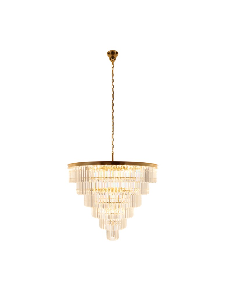Step into Design Lampa wisząca SPLENDORE złota 100cm
