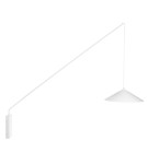 Step into Design Lampa ścienna SWING biała 151cm Step into Design Lampa ścienna SWING biała 151cm