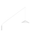Step into Design Lampa ścienna SWING biała 151cm