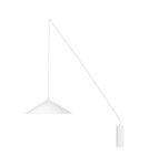 Step into Design Lampa ścienna SWING biała 151cm Step into Design Lampa ścienna SWING biała 151cm