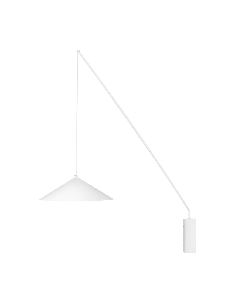 Step into Design Lampa ścienna SWING biała 151cm Step into Design Lampa ścienna SWING biała 151cm