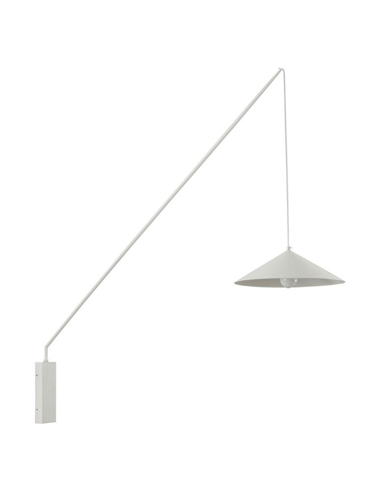 Step into Design Lampa ścienna SWING biała 151cm Step into Design Lampa ścienna SWING biała 151cm