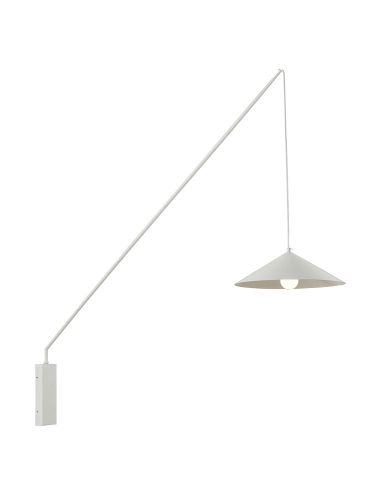 Step into Design Lampa ścienna SWING biała 151cm Step into Design Lampa ścienna SWING biała 151cm