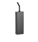 Step into Design Lampa ścienna SWING czarna 151cm Step into Design Lampa ścienna SWING czarna 151cm