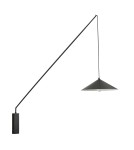 Step into Design Lampa ścienna SWING czarna 151cm Step into Design Lampa ścienna SWING czarna 151cm