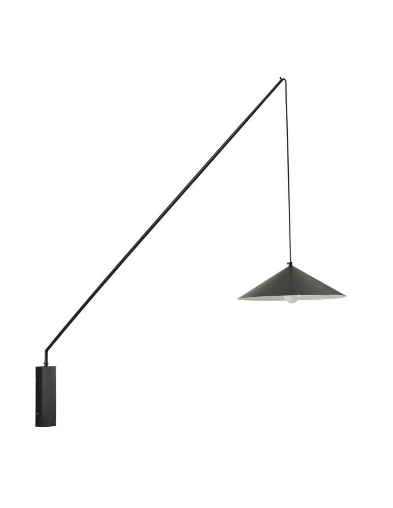 Step into Design Lampa ścienna SWING czarna 151cm Step into Design Lampa ścienna SWING czarna 151cm
