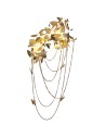 Step into Design Lampa ścienna BLOSSOM złota 120cm