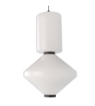 Lampy wiszące geometryczne - Maxlight Akiko LED 16W 3000K Lampa Wisząca Czarny P0467 - produkt 6