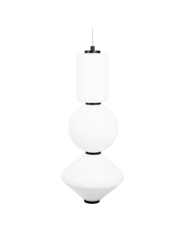 Maxlight Akiko LED 23W 3000K Lampa Wisząca Czarny P0468
