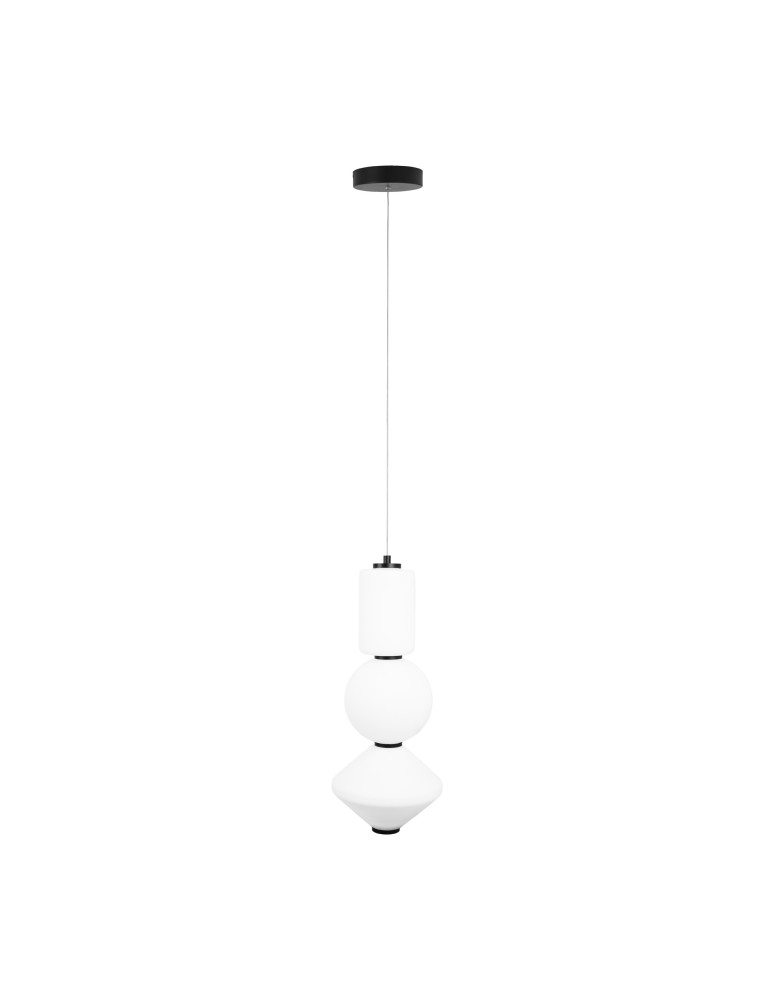 Maxlight Akiko LED 23W 3000K Lampa Wisząca Czarny P0468