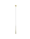 Maxlight Coffee Gold 7W Lampa Wisząca Mała Złoto Szczotkowane P0484