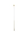 Maxlight Coffee Gold 7W Lampa Wisząca Duża Złoto Szczotkowane P0485